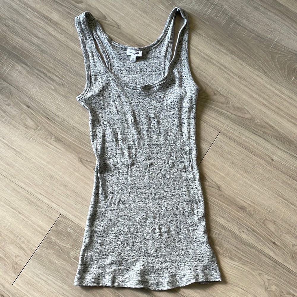 Splendid Women’s Gravel Heather Grey Classic Tank Size XXS